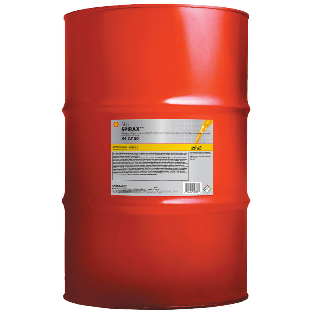 JLG Part 70013339 SHELL SPIRAX S4 CX 50 TO 4 55 GALLON DRUM jlg-part-70013339-shell-spirax-s4-cx-50-to-4-55-gallon-drum